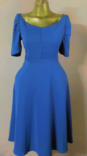 Robe élégante bleue