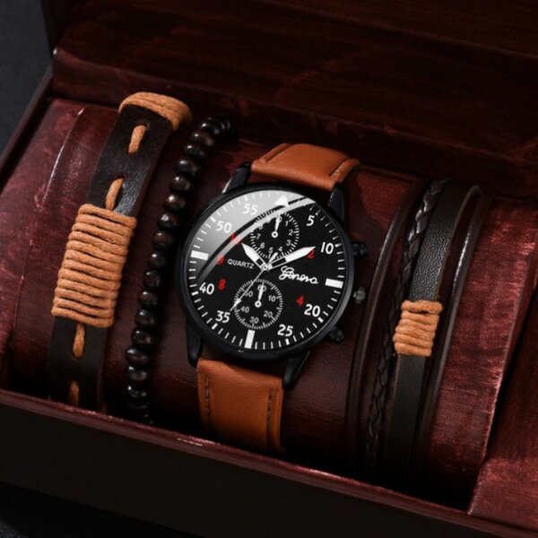Montre homme avec bracelets