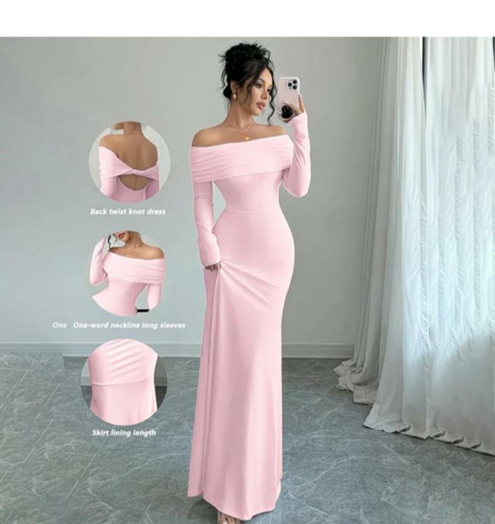 Robe élégante soirée femme