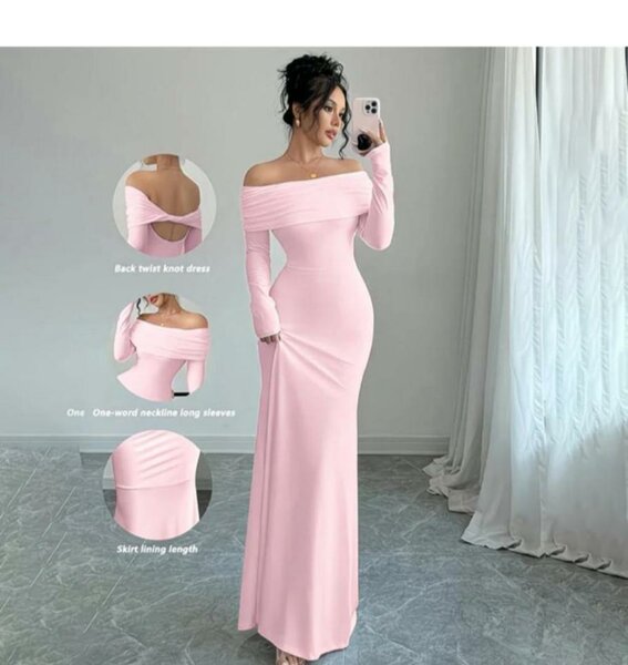 Robe élégante soirée femme