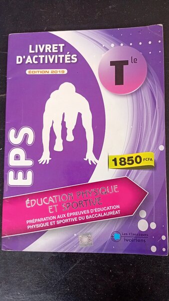 Livret Activités EPS Tle