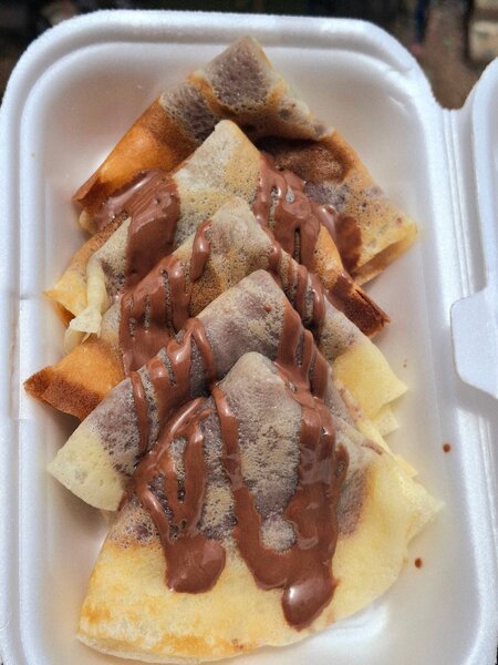 Crêpes 5 au nutella