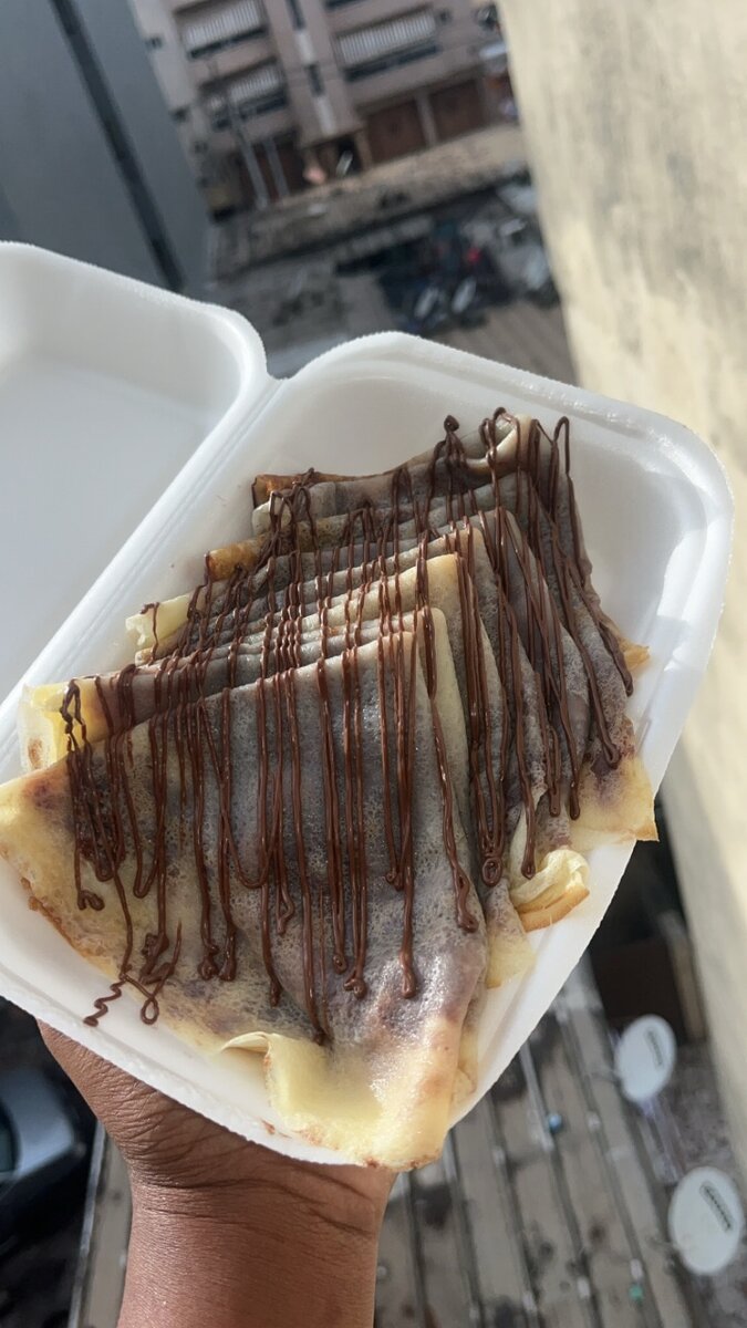 Crêpes au chocolat gourmandes