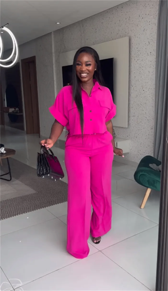 Ensemble pantalon gros bas