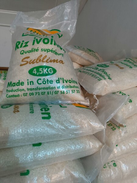 Riz ivoirien Sublima 4,5 kg