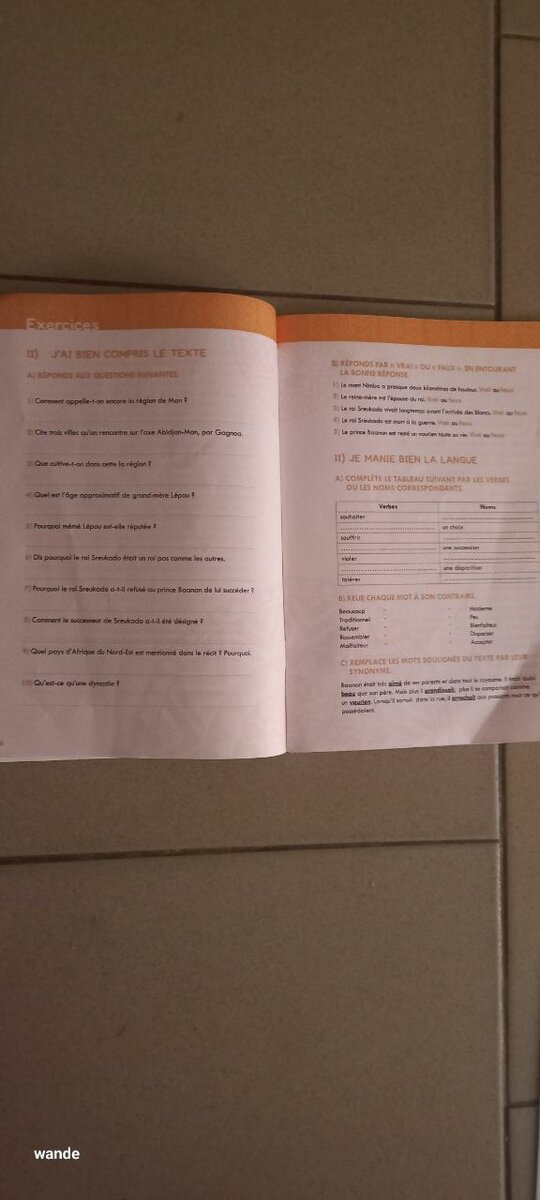 Livre Contes et Légendes CM2