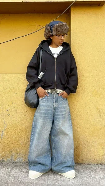 Jean large baggy homme