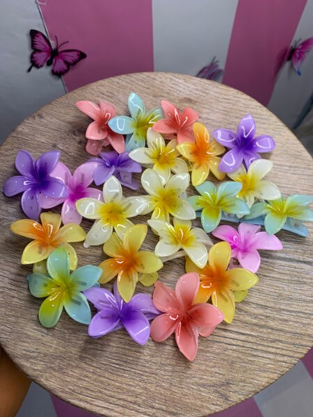 Fleurs décoratives pastel