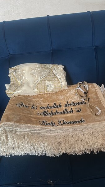 Ensemble de prière élégant