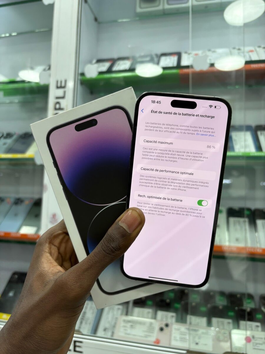 Disponible 14 Pro Max 128go CE