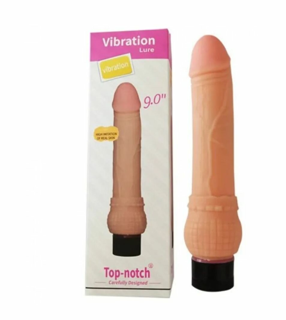 Vibromasseur réaliste 9" top