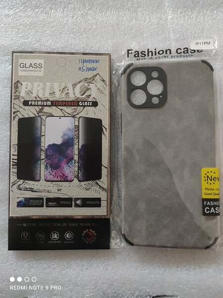 Coque iPhone + Antichoc fumé