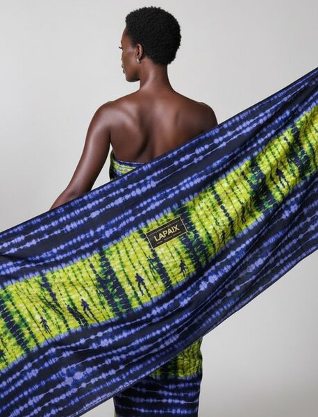 Tissu Bazin Africain Coloré