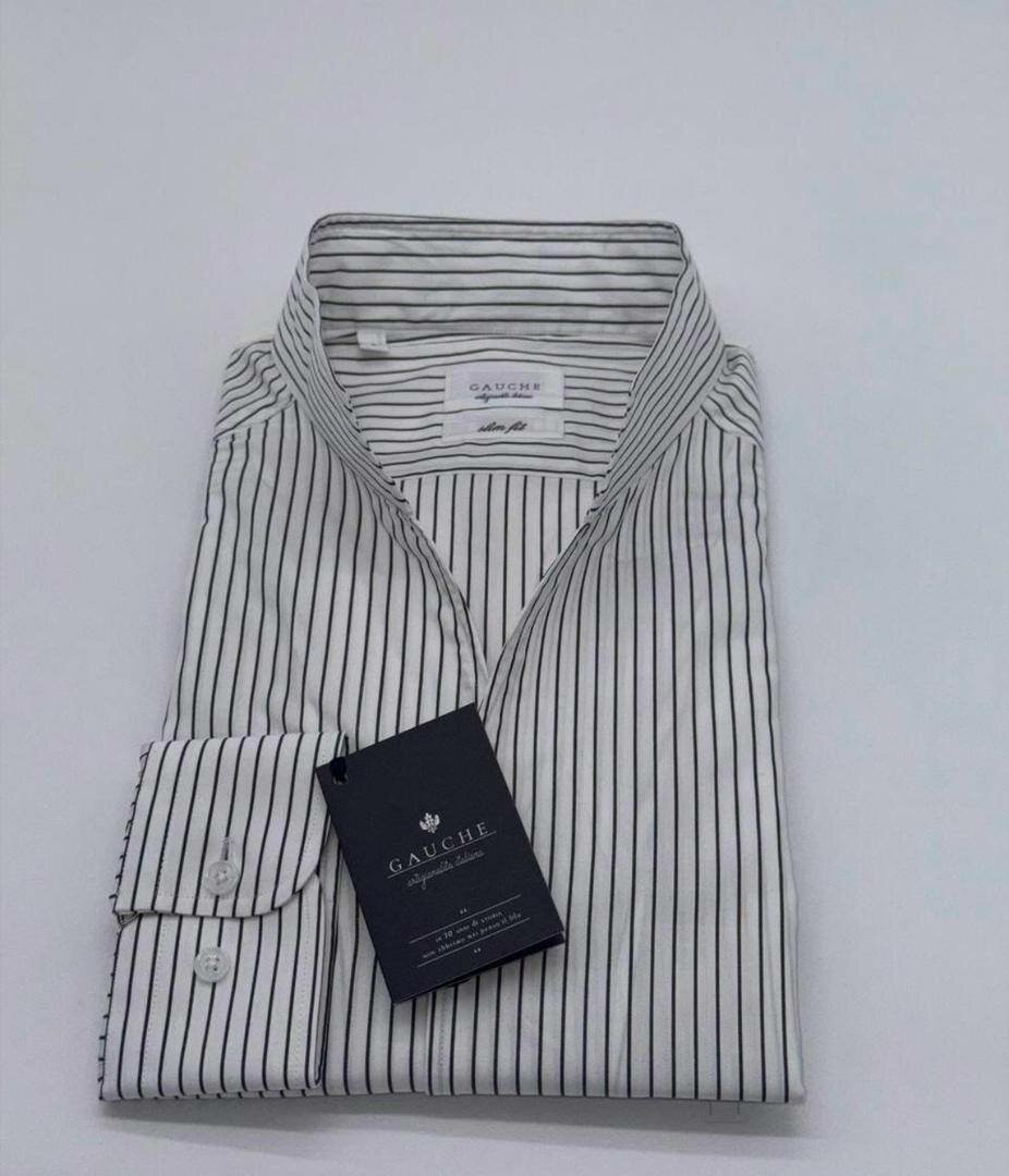 Chemise rayée élégante homme