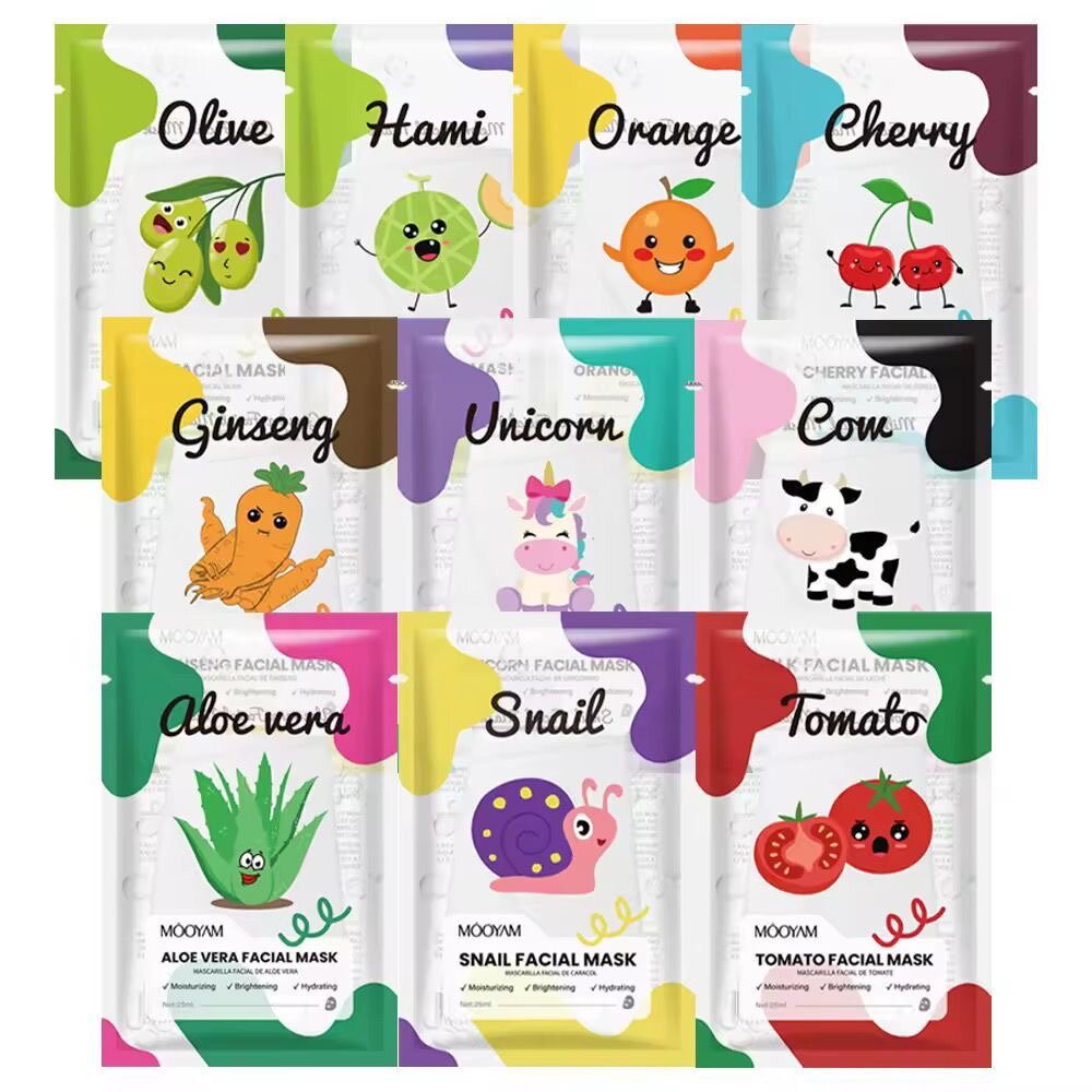 20 Masques hydratants