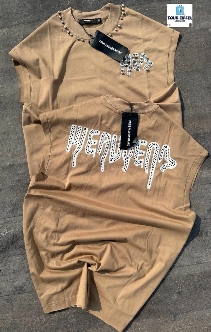 T-shirt en coton décontracté