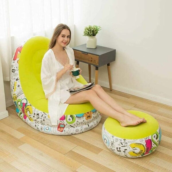 Inflatable leisure sofa chair