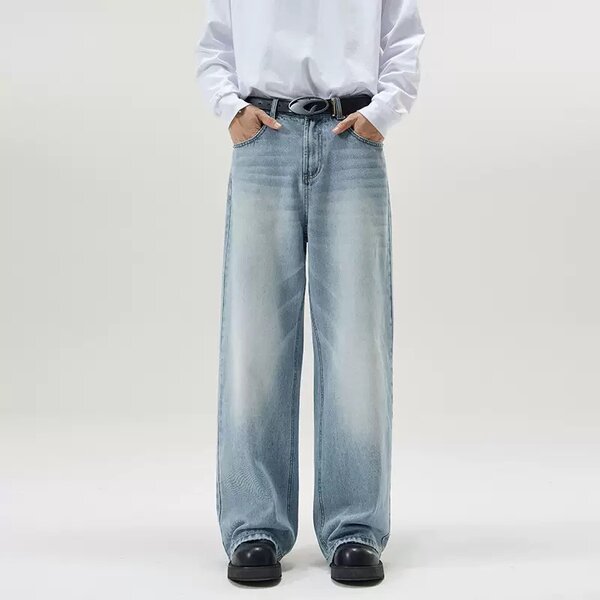 Jeans larges décontractés