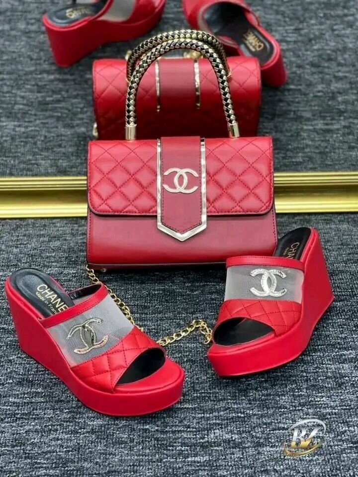 Ensemble Sac et Chaussures Élégant