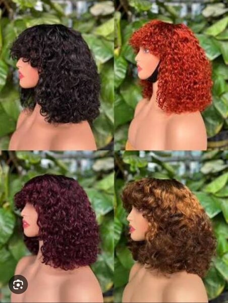 Perruque Bouclée Volume Naturel