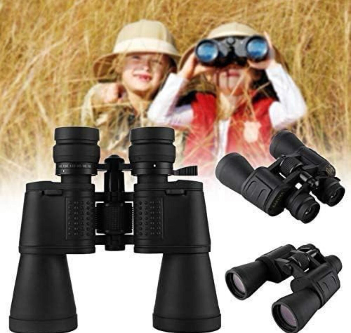 Jumelles Visuelle De Sport Et De Champ Grand Angle 7 X 50 Mm