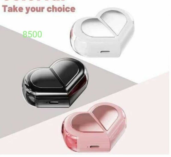 Écouteurs sans fil cœur