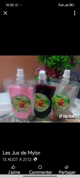 Les Jus de Mylor - Boissons