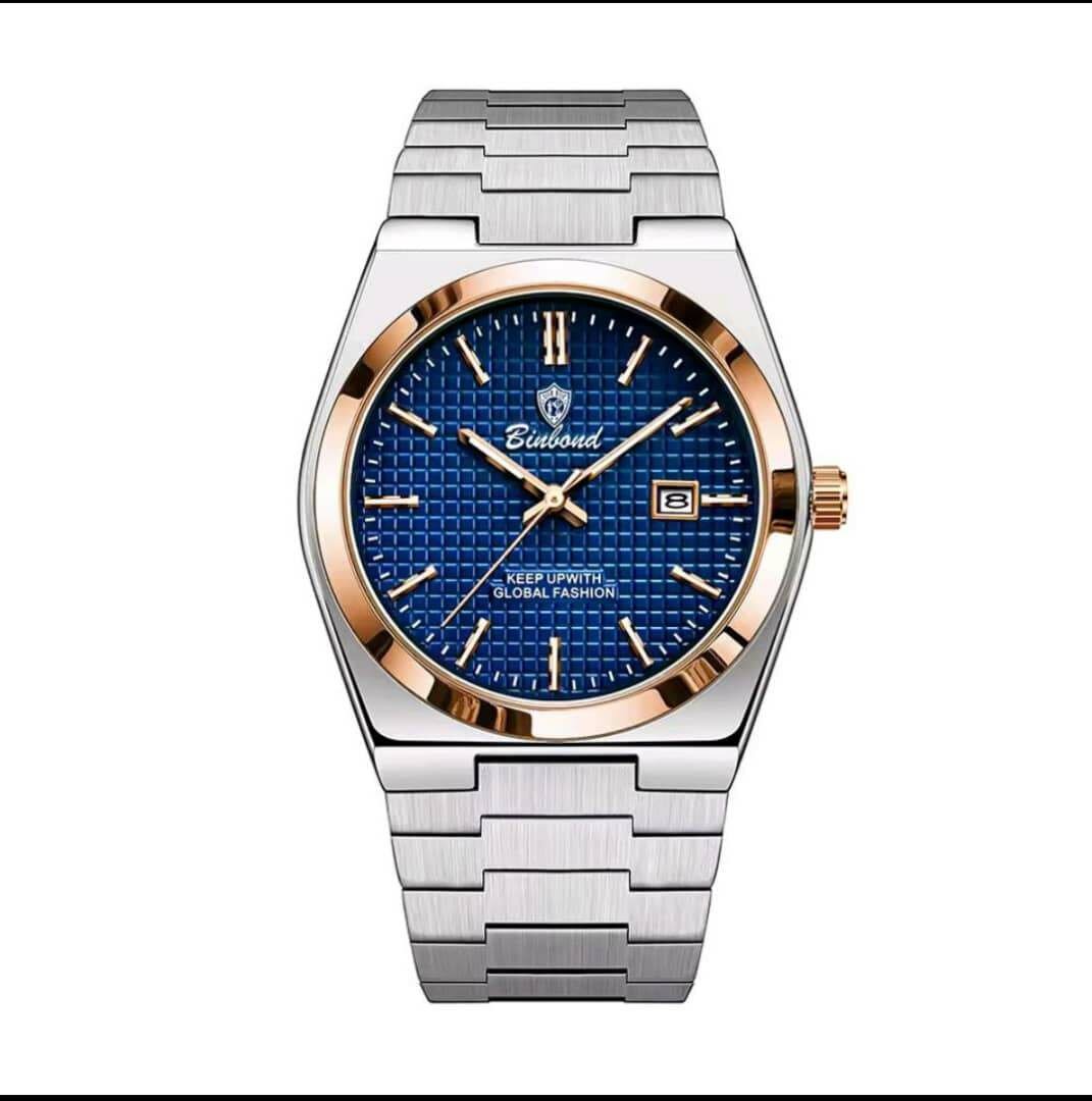 Montre Homme Élégante Bleu