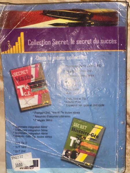 Manuel Secret Français 6e