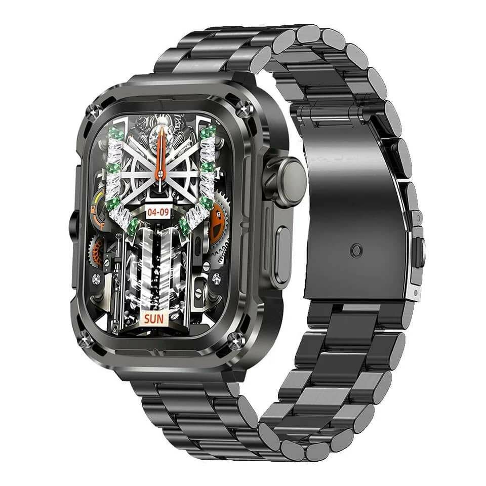 Montre connectée rétro-futuriste