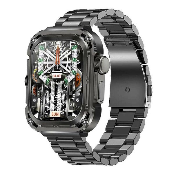 Montre connectée rétro-futuriste