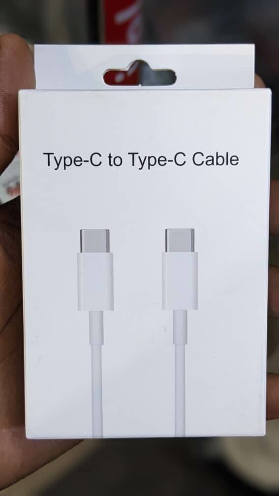 type C to C fast charging cables