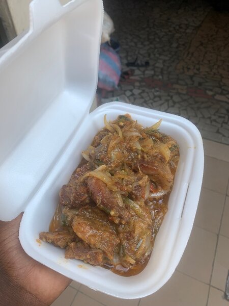 Sauté de porc africain