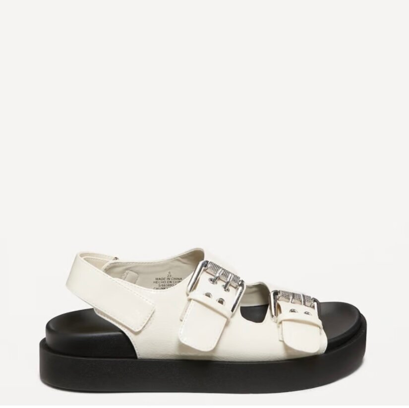 Sandales en cuir élégantes