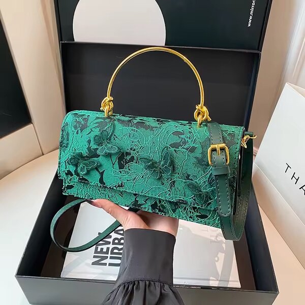 Elegant Floral Handbag