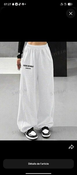 Pantalons larges décontractés