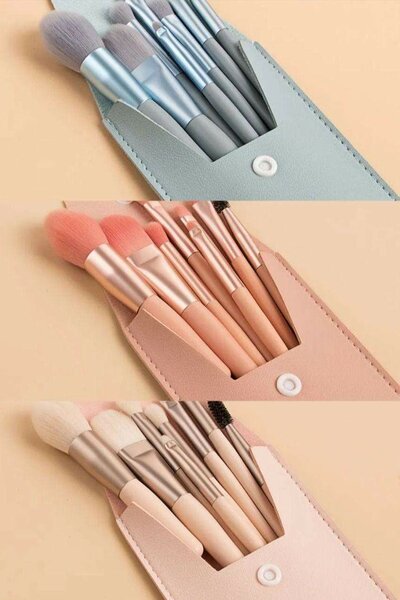 Ensemble Pinceaux Maquillage Élégant