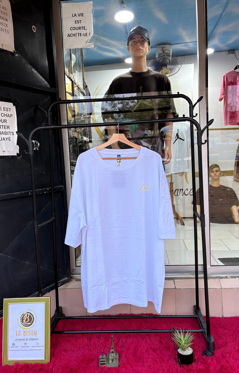 T-Shirt Blanc Unisexe