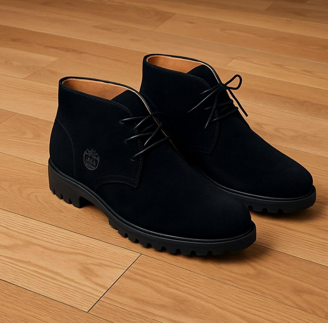 Chelsea Boots en cuir noir