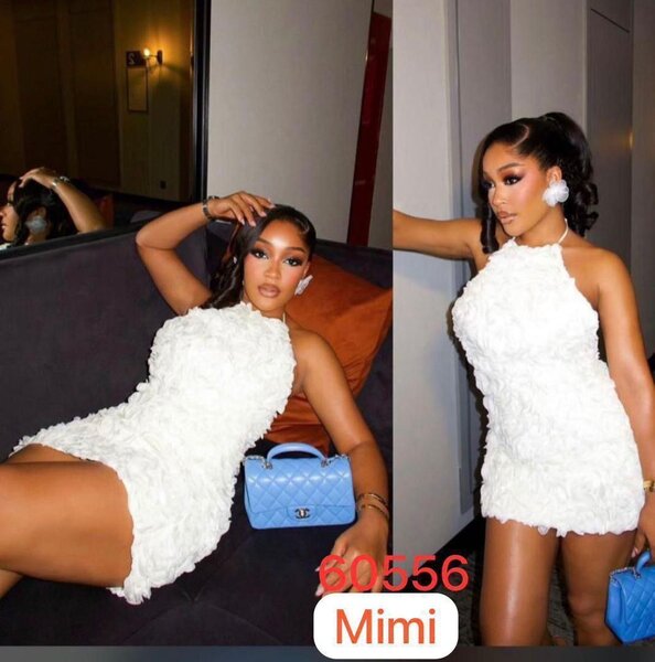 Robe cocktail élégante en dentelle