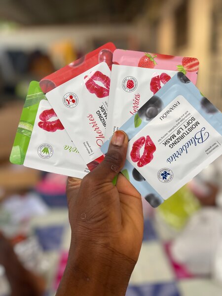 Masques pour lèvres hydratants