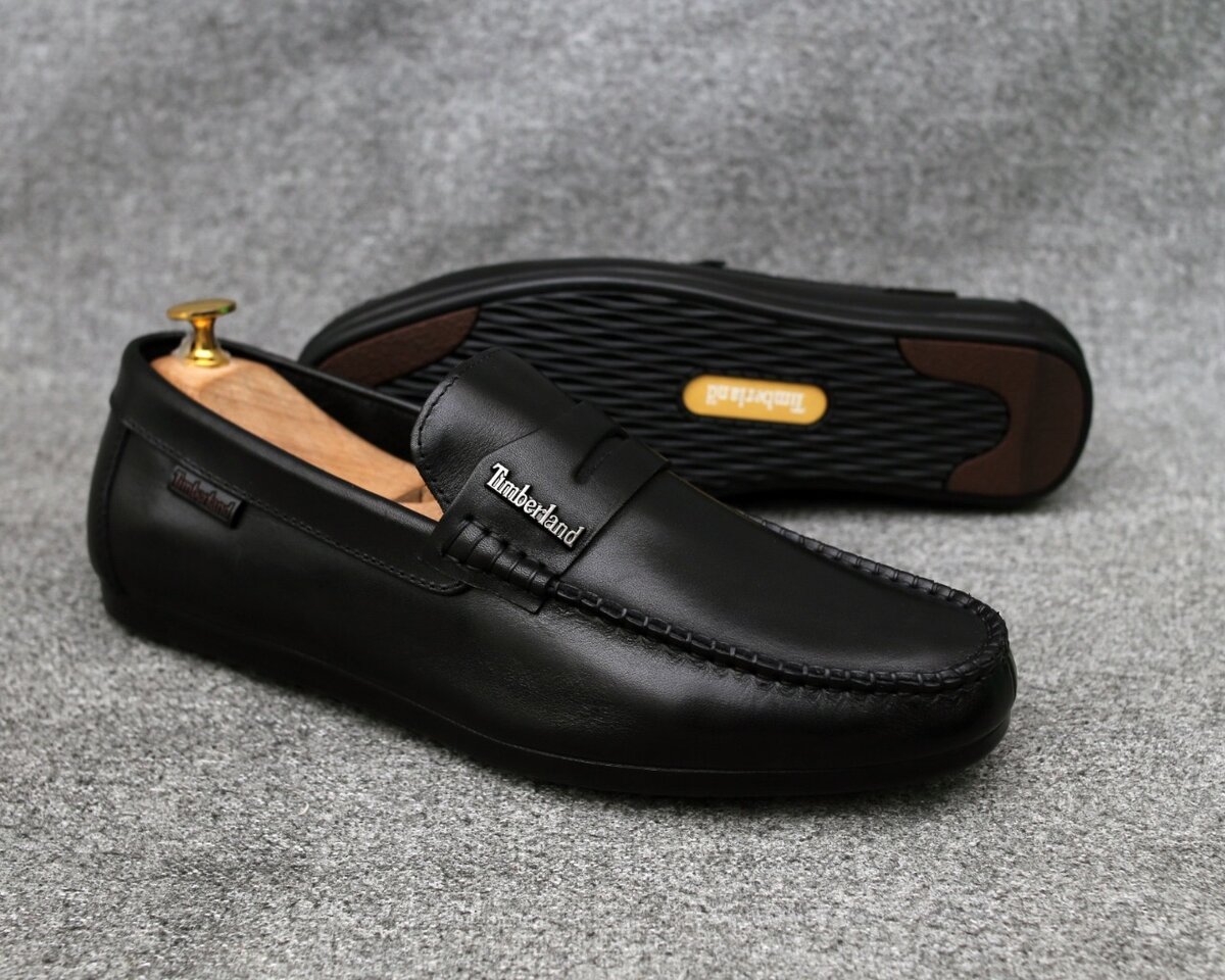 Mocassins en cuir pour hommes