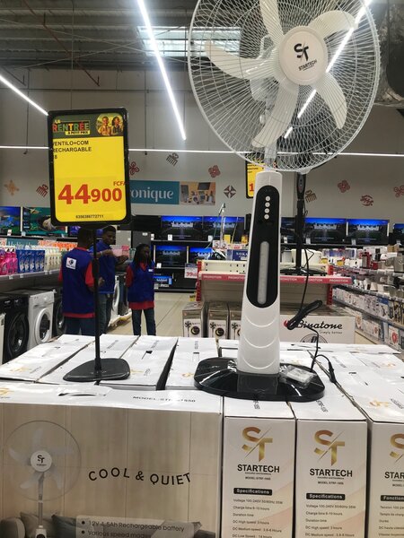 Ventilateur rechargeable 18” StarTech