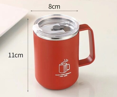 Mug isotherme avec couvercle