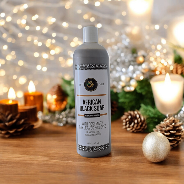 Herbal Hair Shampoo African Black Soap 1.2 Ltrs