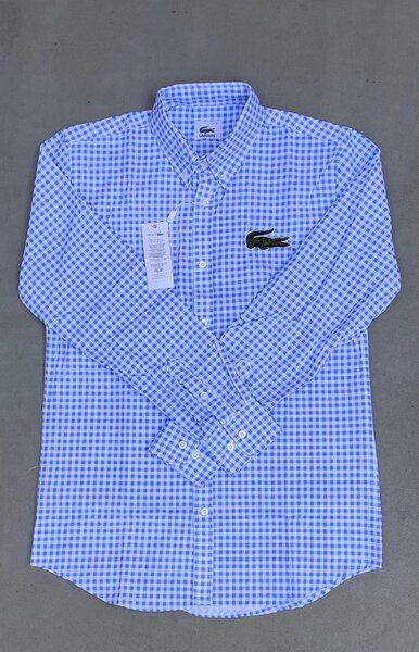 Chemise élégante à carreaux