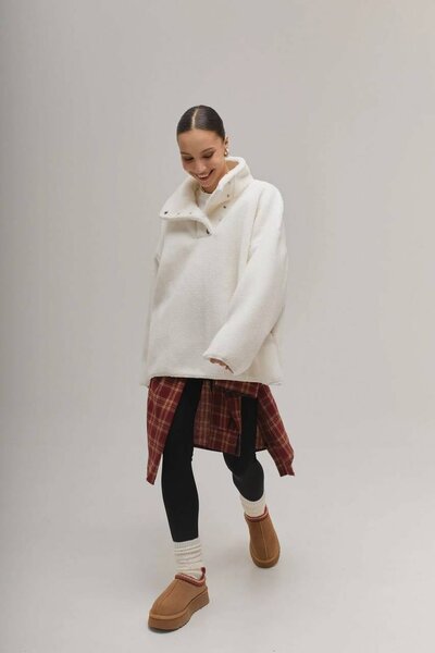 Тедди анорак оверсайз