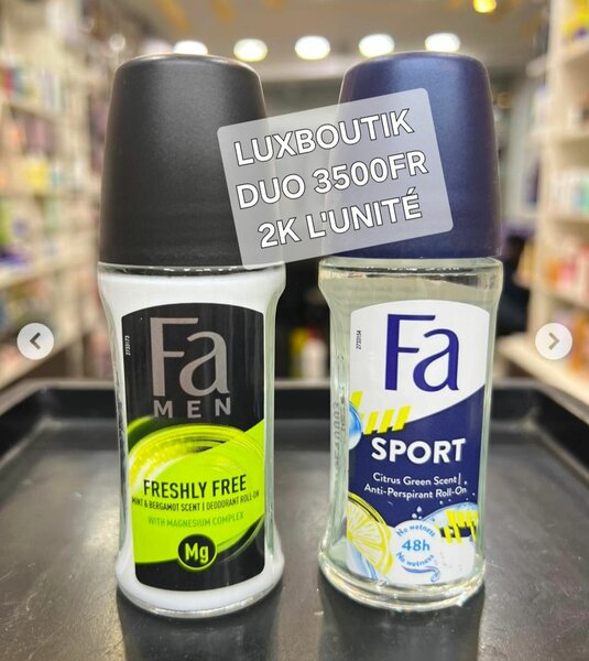 Déo Roll-on Fa Men et Women