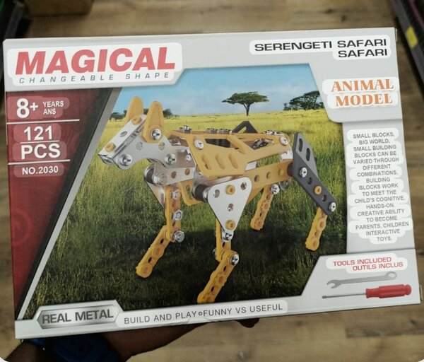 Jeu de Construction Métallique Safari