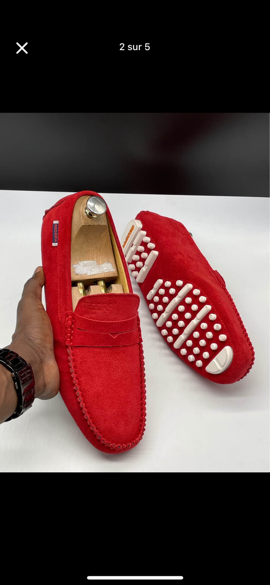 Mocassins en daim élégants